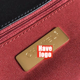 for CHANEL Fashion C brand Bag For Woman AS1161 B08887 NJ581 America Crossbody 19 LARGE HANDBAG Shoulder Messenger Corduroy Gold-Tone Silver-Tone & Ruthenium-Finish Metal Fuchsia