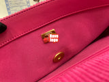 for CHANEL Fashion C brand Bag For Woman AS1161 B08887 NJ581 America Crossbody 19 LARGE HANDBAG Shoulder Messenger Corduroy Gold-Tone Silver-Tone & Ruthenium-Finish Metal Fuchsia
