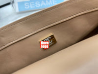 CHANEL Fashion C brand Bag For Woman AS3457 B08840 NJ523 America MINI FLAP BAG Shoulder Messenger Lambskin & Gold-Tone Metal Light Pink