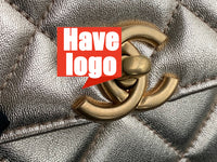 CHANEL Fashion C brand Bag For Woman AS3240 B08012 10601 America Crossbody SMALL FLAP BAG Messenger Lambskin Strass & Gold-Tone Metal White