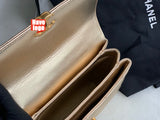 CHANEL Fashion C brand Bag For Woman AS3240 B08012 10601 America Crossbody SMALL FLAP BAG Messenger Lambskin Strass & Gold-Tone Metal White