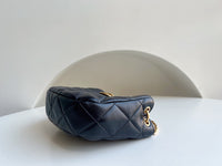 CHANEL Fashion C brand Bag For Woman AS3475 B08852 94305 America Crossbody SMALL HOBO BAG Messenger Lambskin & Gold-Tone Metal Black