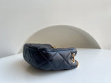 CHANEL Fashion C brand Bag For Woman AS3475 B08852 94305 America Crossbody SMALL HOBO BAG Messenger Lambskin & Gold-Tone Metal Black