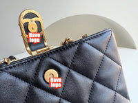 CHANEL Fashion C brand Bag For Woman AS3475 B08852 94305 America Crossbody SMALL HOBO BAG Messenger Lambskin & Gold-Tone Metal Black