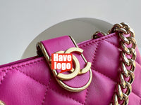 CHANEL Fashion C brand Bag For Woman AS3475 B08852 94305 America Crossbody SMALL HOBO BAG Messenger Lambskin & Gold-Tone Metal Black