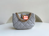CHANEL Fashion C brand Bag For Woman AS3475 B08852 94305 America Crossbody SMALL HOBO BAG Messenger Lambskin & Gold-Tone Metal Black