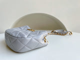 CHANEL Fashion C brand Bag For Woman AS3475 B08852 94305 America Crossbody SMALL HOBO BAG Messenger Lambskin & Gold-Tone Metal Black