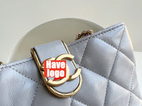CHANEL Fashion C brand Bag For Woman AS3475 B08852 94305 America Crossbody SMALL HOBO BAG Messenger Lambskin & Gold-Tone Metal Black