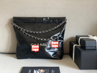 FOR CHANEL Fashion C brand Bag For Woman AS3260 B08872 10601 America 22 SMALL HANDBAG Shoulder Messenger Calfskin & Silver-Tone Metal White