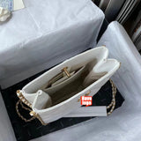 CHANEL Fashion C brand Bag For Woman AS3470 B08850 94305 America SMALL SHOPPING BAG Shoulder Messenger Grained Calfskin & Gold-Tone Metal Black