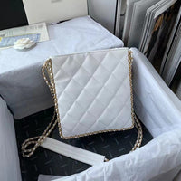 CHANEL Fashion C brand Bag For Woman AS3470 B08850 94305 America SMALL SHOPPING BAG Shoulder Messenger Grained Calfskin & Gold-Tone Metal Black