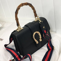L-package small:20-16-7cm big:25-18-9mm Leather Handbags Set for Women Fashion Purse Shouler Totes Bags
