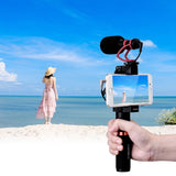 E-electronic XINPU Comica CVM-R2/CVM-R3 Smartphone Video Rig Hand Grip Handle Stabilizer Kit for iPhone X 8 7 6s Plus for Samsung Huawei Cell Phone etc
