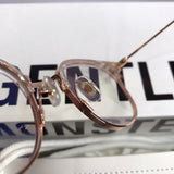 S-sunglasses 2021 Gentle Anti Radiation Glasses For Alio With White Round Case Retro Round Glasses Frame Anti Blue Light Eyeglasses Round Oversized Antiradition Replaceable Lens in Full Metal Frame Computer Eyewear for Women and Men