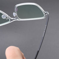 Men's Frame Glasses 6501 Denmark  No Screw Glasses Frames Optical Ultra-light Business Eyeglasses Men Titanium Eyeglass Frames