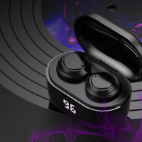 E-electronic A6 TWS 5.0 Bluetooth Earphone Noise Cancelling Headset With Mic Handsfree Earbuds For Xiaomi Redmi Airdots Wireless Earbud Control Headphones LED Display Sports Waterproof Headset