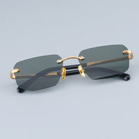 THE MENTALST I Germany Luxury Pure Titanium Polygon Round Sunglasses Men Business Original Quality Designer Eyeglasses With Case
