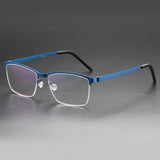 Glasses Frames For Men 7405 Denmark Titanium No Screw Korea Glasses Frames Optical Ultra-light Business Square Eyeglass Frame