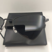 Sale Alloy Triangle Black Sunglasses Square PROTECT For Women Party Girl Brand Designer Female Fashion For Sun Glasses UV400
