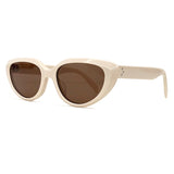 Retro Cat's Eye Sunglasses Female Design Ladies Sunglasses Cute And Sexy Summer Sunshade Glasses