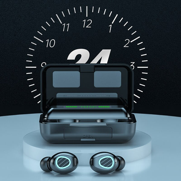E-electronic R15 TWS Wireless Headphone Stereo Bluetooth Earphone 5.1 3D Touch Headset Sport Waterproof Earbuds with Charging Case For OPPO Reno 3 pro 5G 2 Ace A A5 A9 2020 A31 F15 A91 A8 R15X R15 Pro R17 RX17 Neo Wireless Headphone Earbuds