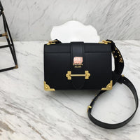 H-bag Prada Cahier Large leather bag NO.1BD178 SIZE:24×17×7cm
