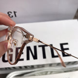 S-sunglasses 2021 Gentle Anti Radiation Glasses For Alio With White Round Case Retro Round Glasses Frame Anti Blue Light Eyeglasses Round Oversized Antiradition Replaceable Lens in Full Metal Frame Computer Eyewear for Women and Men