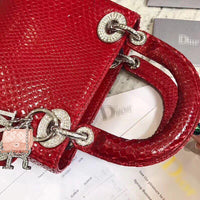H-bag LADY Dior LAMBSKIN TOTE MINI BAG 17cm