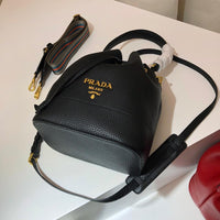 H-bag Prada Leather bucket bag NO.1BE018 SIZE:21×25×15cm