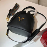 H-bag Prada Leather bucket bag NO.1BE018 SIZE:21×25×15cm