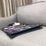 H-bag Dior BOOK TOTE BAG IN EMBROIDERED CANVAS 42x32x15cm