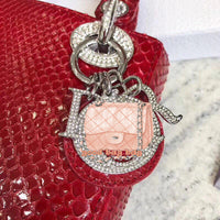 H-bag LADY Dior LAMBSKIN TOTE MINI BAG 17cm