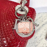 H-bag LADY Dior LAMBSKIN TOTE MINI BAG 17cm