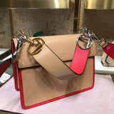 H-bag Fendi KAN I F Brown leather bag