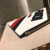 H-bag Fendi SMALL TRIPLETTE CLUTCH Multicolor leather clutch