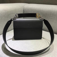 H-bag Fendi KAN I F Black leather bag
