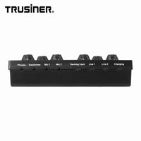 E-electronic XINPU Trusiner SC-01 Portable Audio Maudio Interface Professional Mixer Sound Card For Broadcast Studio Recording