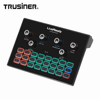 E-electronic XINPU Trusiner SC-01 Portable Audio Maudio Interface Professional Mixer Sound Card For Broadcast Studio Recording