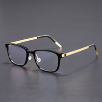 Titanium Glasses Frame Men 1231 Denmark Titanium No Screw Korea Glasses Frames Optical Ultra-light Business Men's Reading Glasse