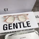 S-sunglasses 2021 Gentle Anti Radiation Glasses For Alio With White Round Case Retro Round Glasses Frame Anti Blue Light Eyeglasses Round Oversized Antiradition Replaceable Lens in Full Metal Frame Computer Eyewear for Women and Men