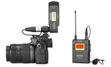 E-Electronic Saramonic UwMic9 Kit7 UwMic9 TX9+RX-XLR9 Wireless Lavalier Microphone with Transmitter & XLR Battery Grip XLR Receiver for Camera Camcorder
