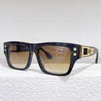 Fashion Luxury Women Men's Sunglasses DTS407 Famous Brand Luxury Designer Titanium Acetate Rectangular Women Glasses