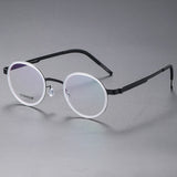 High Quality Glasses Men 9714 Denmark Titanium No Screw Korea Glasses Frames Optical Ultra-light Business Prescription Glasses