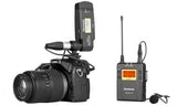 E-Electronic Saramonic UwMic9 Kit7 UwMic9 TX9+RX-XLR9 Wireless Lavalier Microphone with Transmitter & XLR Battery Grip XLR Receiver for Camera Camcorder