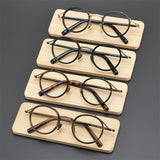 LSMP3 Round eyeglass frame Men Women Frame Glasses  myopia  prescription oval eyeglass frame for men and women's art