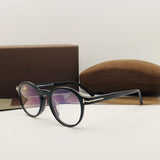 Women's Glasses Frames Tom For Eyewear Optical Lenses For Men TF5606 Round Acetate Reading Glasses For Men With Original Case