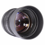 E-Electronic Kamlan lens 50mm F1.1 APS-C Large Aperture Manual Focus Lens Standard Fixed Focus APS-C Frame Mirrorless Lens Cameras lentille Camera Lens For Canon EOS-M NEX Fuji X M4/3 Cameras