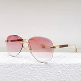 THE WEAN I Germany Luxury Pure Titanium Polygon Round Sunglasses Men Business Original Quality Designer Eyeglasses With Case