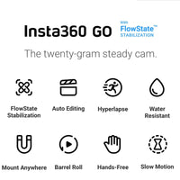 E-electronic XINPU Insta360 GO new action camera AI auto editing hands-free smallest stabilized camera Insta 360 Go
