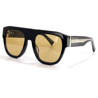 Classic Vintage Square Sunglasses Woman Gradient Black Frameless Sun Glasses Female Retro Fashion Rimless Oculos De Sol
